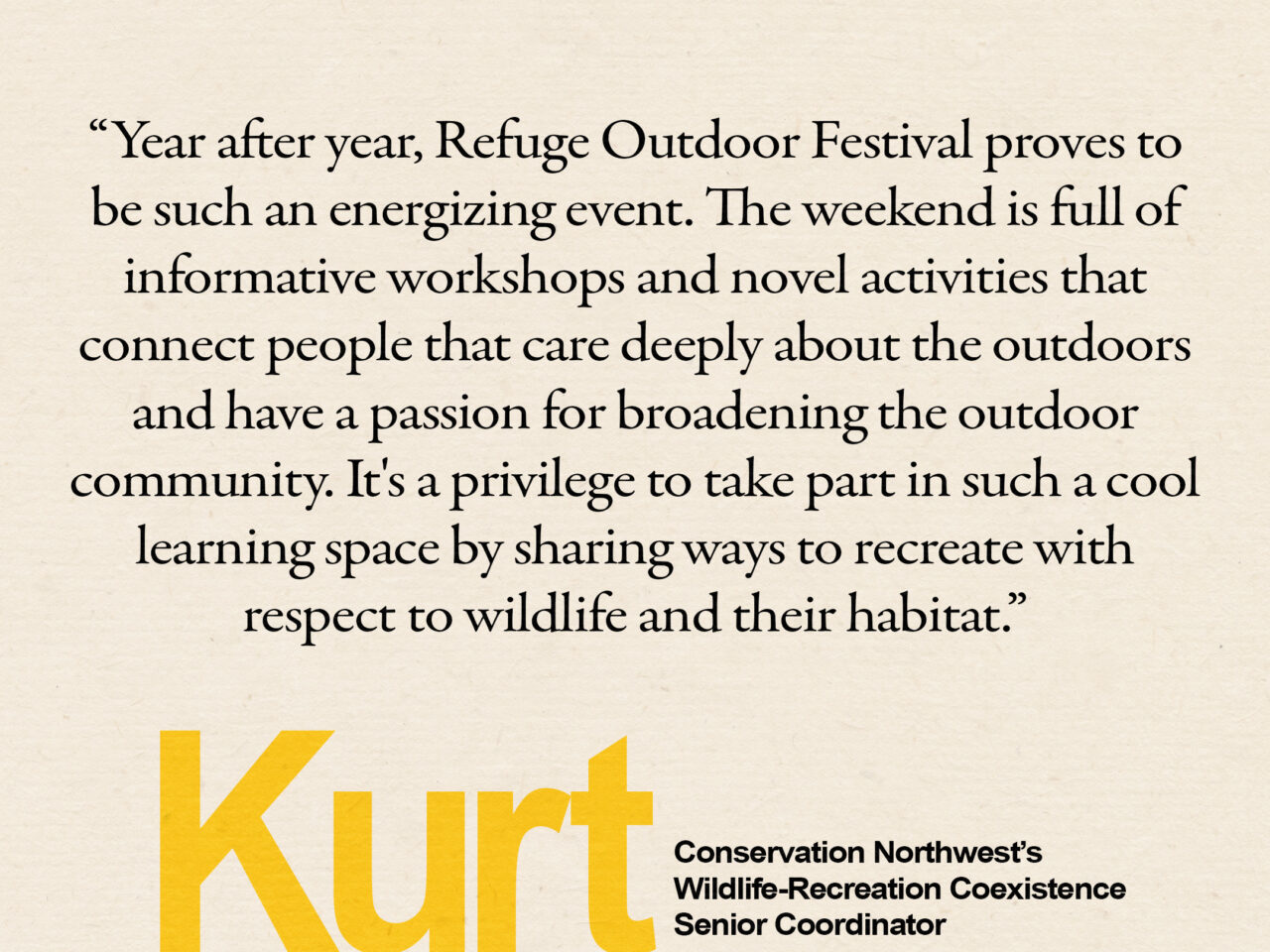 Kurt's quote