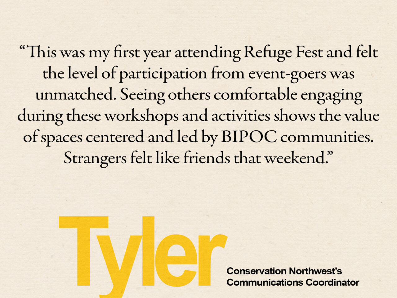 Tyler's quote